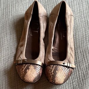AGL Ballet Leather Flats 7.5
